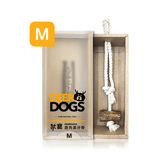 DEERDOGS 狄寶 DEERDOGS 狄寶 自然脫落天然鹿角潔牙骨/鹿角狗骨頭-M 產品照