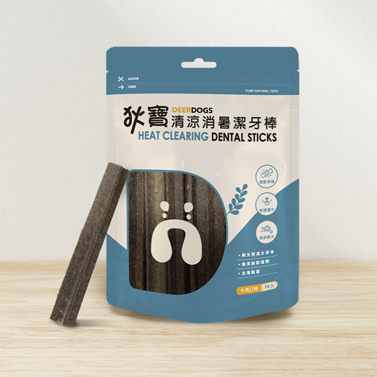 清涼消暑潔牙棒｜天然漢方潔牙消暑聖品｜DEERDOGS狄寶